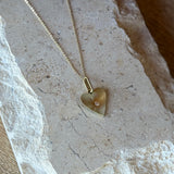 14K Fine Amour Diamond Heart